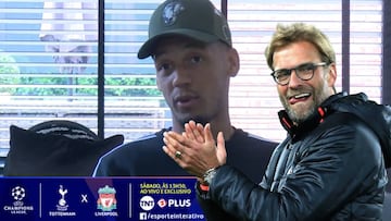 Fabinho revela la insólita charla de Klopp tras el 0-3 en el Camp Nou