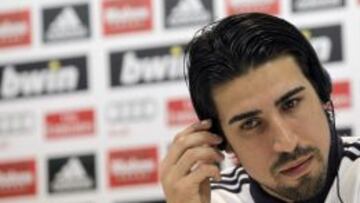 Khedira, en conferencia de prensa,