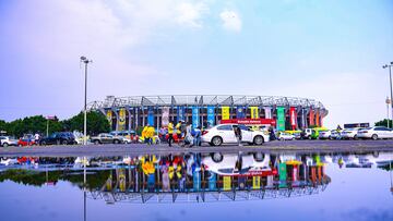   General View Stadium during the game America vs Guadalajara, corresponding to second leg match of Semifinals of the Torneo Clausura 2023 of the Liga BBVA MX, at Azteca Stadium, on May 21, 2023.

<br><br>

Vista general del Estadio durante el partido America vs Guadalajara, Correspondiente al partido de Vuelta de Semifinales del Torneo Clausura 2023 de la Liga BBVA MX, en el Estadio Azteca, el 21 de Mayo de 2023.