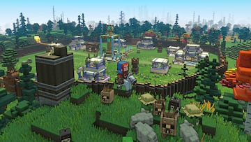 Minecraft Legends Impresiones avance