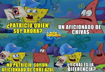 Cruz Azul y América empatan y se llevan el bullying de los memes