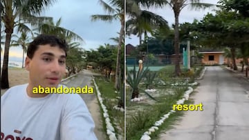 Se hospeda en un resort de lujo abandonado y verlo impresiona