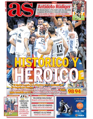 Las portadas de AS de mayo