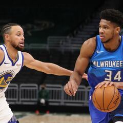 What exactly did Giannis Antetokounmpo say about Steph Curry and what did Warriors star say in response?