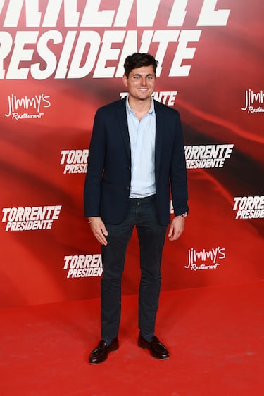Vito Quiles durante la premier de la película 'Torrente Presidente' en los Cines Callao. 
 
 
 