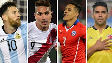 Goleadores de la doble fecha de Eliminatorias sudamericanas