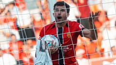 Mateu Morey anota el gol 800 del Mallorca en Son Moix