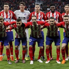 El Atlético mira al futuro: seis Sub-25 en la alineación titular