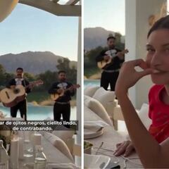 Justin Bieber dedica serenata de mariachi a Hailey al son de ‘Cielito Lindo’ por el Día de las Madres