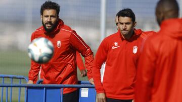 Germán se lesionó ante el Atlético.