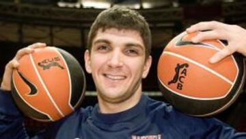 <b>BUENOS RECUERDOS. </b>El uruguayo Esteban Batista pasó de Fuenlabrada a Vitoria esta temporada.