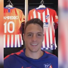 Las primeras palabras de Arias como jugador del Atlético