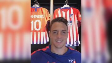 Las primeras palabras de Arias como jugador del Atlético