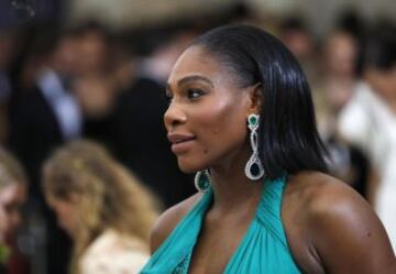 Federer, su cobra Gucci y Serena Williams en la Gala del MET