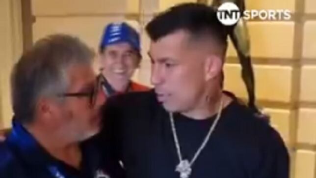 Medel sorprende a la Roja en Buenos Aires y así lo recibieron