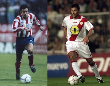 Jugadores que defendieron la camiseta del Atleti y del Rayo