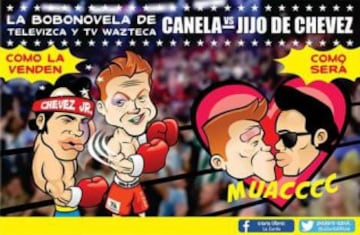 Los Memes de la Canelo vs Chávez Jr