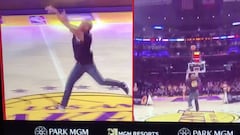 Tremenda puntería, gana dinero y... ¡reacciona así!