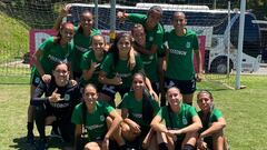 Nacional se esfuerza para cumplirle a su equipo femenino