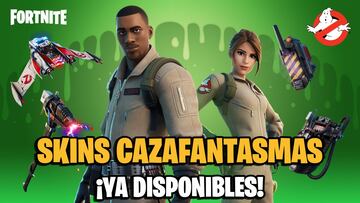Fortnite: skins Los Cazafantasmas ya disponibles; precio y contenidos