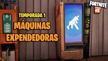 Máquinas Expendedoras en Fortnite Capítulo 4 - Temporada 1: todas las ubicaciones