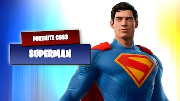 Fortnite makes the dream of DC fans come true: become Superman, take to the skies and shoot laser beams out of your eyes