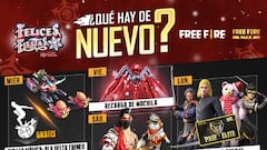 Free Fire: agenda semanal del 22 al 28 de diciembre con torre decembrina y sorpresas
