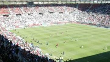 <b>¡QUÉ PASE EL SIGUIENTE! </b>Ver ganar al Murcia, seguir sumando triunfos es lo que desea la grada.