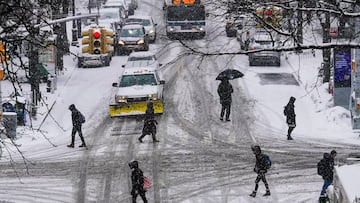 El Servicio Meteorológico Nacional (NWS) ha emitido alertas meteorológicas invernales para nueve estados del país. Aquí la lista.