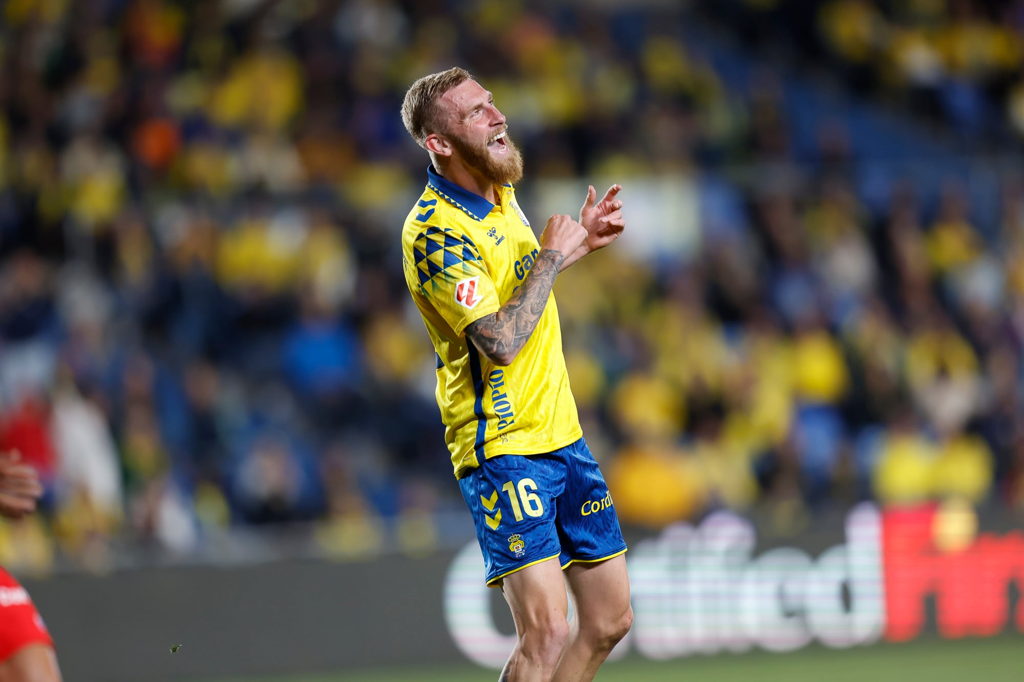 19/04/25 Partido de la Primera División Los Palmas - Atlético de Madhrid Oliver Mcperney