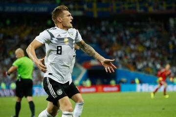 Kroos le dio la victoria a Alemania al marcar el 2-1.