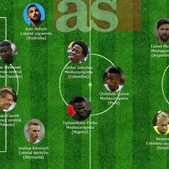 El 11 que quedó a deber en la primera jornada del Mundial
