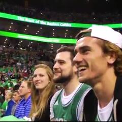 Griezmann se relajó viendo el pase de los Cavs frente a Boston