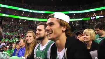 Griezmann se relajó viendo el pase de los Cavs frente a Boston