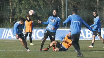 Miku espera un encuentro cerrado el domingo ante el Rayo Majadahonda.