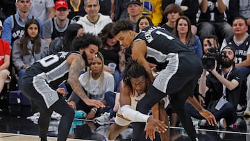 Los números del francés Víctor Wembanyama en la presente temporada de la NBA, aunado a su estatura hacen que la liga le quede pequeña al gigante.