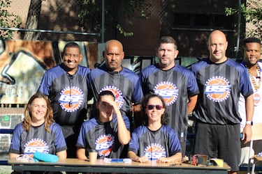 “Estamos agotados, pero la sensación es muy gratificante”