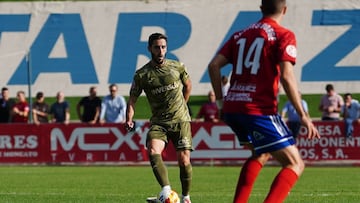 Moyita, ante la SD Tarazona.