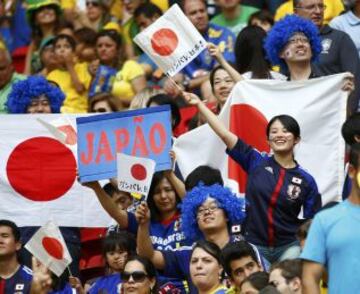 Las imágenes del Brasil - Japón