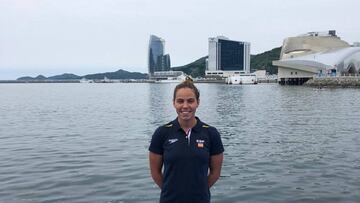 María Vilas, en Gwangju.