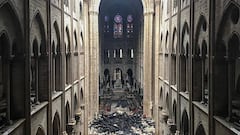 Así ha quedado Notre Dame