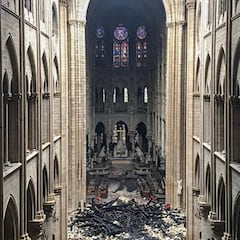 Así ha quedado Notre Dame