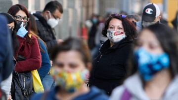 Curva y mapa de casos, contagios y muertes por región en Chile, hoy, 9 de agosto