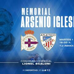 Scaloni se une al homenaje a Arsenio Iglesias el 1 de agosto