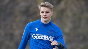 Odegaard, absoluta revelación de LaLiga, con la Real Sociedad.