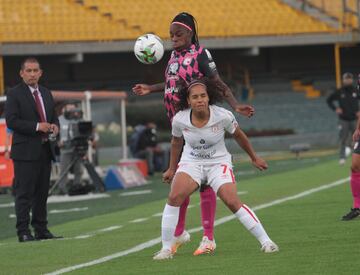 Independiente Santa Fe se impuso sobre América de Cali y se coronó, por segunda vez, campeón de la Liga BetPlay Femenina. Fany Gauto y Nubiluz Rangel anotaron los goles de la victoria. El marcador global terminó 4-1. 