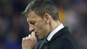 Djukic, durante el encuentro.