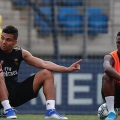 Vinicius, a Casemiro: "Contigo es más fácil marcar gol"