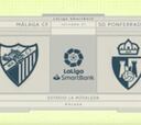 Resumen y goles del Málaga vs. Ponferradina de LaLiga SmartBank