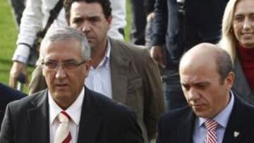 <b>PREOCUPADOS. </b>Del Nido le exige soluciones a Manzano.